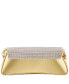 Фото #3 товара Crystal Flap Mirror Metallic Patent Clutch Bag