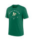 Фото #3 товара Men's Kelly Green Oakland Athletics Authentic Collection Tri-Blend Performance T-shirt