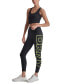 ფოტო #1 პროდუქტის Women's High-Rise Logo Graphic 7/8 Leggings