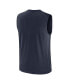 ფოტო #2 პროდუქტის Men's Navy Chicago Bears Blitz Legend Muscle Perform Tank Top