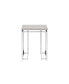 Фото #3 товара Chafik End Table, Natural Oak & Chrome