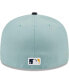 ფოტო #5 პროდუქტის Men's Light Blue, Navy New York Mets Beach Kiss 59FIFTY Fitted Hat