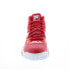 Фото #40 товара Fila MB Night Walk 1BM01747-611 Mens Red Leather Athletic Basketball Shoes