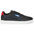 Фото #2 товара Puma Bmw Mms Court Grand Lace Up Mens Black Sneakers Casual Shoes 30757301