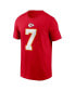 ფოტო #2 პროდუქტის Men's Harrison Butker Red Kansas City Chiefs Name Number T-Shirt