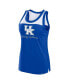 ფოტო #3 პროდუქტის Women's Royal Kentucky Wildcats Crosley Colorblock Tank Top