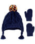 Фото #2 товара Toddler 2-Pack Trapper Hat & Mittens Set 2T-4T