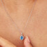 Фото #3 товара Elegant silver pendant Fancy Freedom Blue FFB11