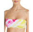 Aqua 285939 Womens Bandeau Strapless Swim Bottom Pink, Size Medium