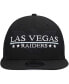 Men's Black Las Vegas Raiders Totem 9FIFTY Snapback Hat