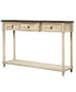 Фото #9 товара Console Table Sofa Table With Drawers For Entryway With Projecting Drawers And Long Shelf