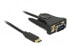 Delock 62964 - 1.8 m - USB Type-C - RS-232 - Male/Male - Black - Windows 7/7-64/8.1/8.1-64/10/10-64 - Linux ex Kernel 2.6.31 / Kernel 4.x.x - Mac ex OS 10.12,...