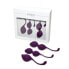 Фото #2 товара Товары для взрослых RIMBA TOYS Комплект тренировочных вагинальных шариков Geneva Purple