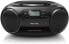 Фото #1 товара Philips AZB798T/12 CD Sound Machine, Portable CD Player (Radio DAB+/FM, Bluetooth, CD, MP3-CD, USB, Cassette, All-in-One Sound System) Black
