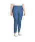 ფოტო #6 პროდუქტის Plus Size Active High Rise Soft Performance Refined Tapered Ankle Pants