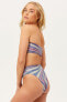 Frankies Bikinis Jeanette 285605 Printed Bandeau Bikini Top, Size X-Large