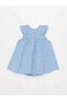 Фото #2 товара Платье для малышей LC WAIKIKI Basic Девочка Байкер Yaka Baby и Нарядный Бант 2 в 1