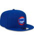 ფოტო #4 პროდუქტის Men's Royal Chicago Cubs 2024 Batting Practice 9fifty Snapback Hat