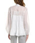 Фото #2 товара Lafayette 148 New York Raines Blouse Women's White Xxs