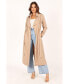 Womens Robyn Tie Front Trench Coat