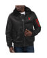 ფოტო #4 პროდუქტის Men's x Ty Mopkins Black Los Angeles Rams Black History Month Satin Full-Zip Jacket