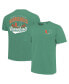 Фото #1 товара Men's Green Miami Hurricanes Baseball Comfort Colors T-Shirt