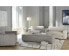 Фото #2 товара CLOSEOUT! Roral 4-Pc. Fabric Sofa with Leather Arm Table and Bench
