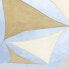 Shade Sails Awning 3 x 3 m Beige Polyethylene 300 x 300 x 0,5 cm