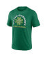 Фото #2 товара Men's Heather Green Dallas Cowboys St. Patrick's Day Celtic Tri-Blend T-shirt