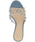 Фото #4 товара Women's Primana Embellished Slide High Heel Dress Sandals