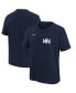 ფოტო #1 პროდუქტის Big Boys and Girls Navy Minnesota Twins 2024 City Connect Wordmark T-Shirt