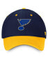 ფოტო #4 პროდუქტის Men's Navy, Gold St. Louis Blues Authentic Pro Rink Two-Tone Flex Hat