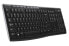 Logitech Wireless Keyboard K270 - Full-size (100%) - Wireless - RF Wireless - QWERTY - Black