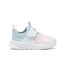 Фото #1 товара Puma Evolve Slip On Toddler Girls Blue, Pink Sneakers Casual Shoes 38913610