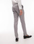 Фото #4 товара Topman skinny suit trouser in grey