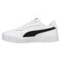 Фото #3 товара Puma Carina 2.0 Perforated Platform Womens Size 11 M Sneakers Casual Shoes 3858