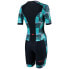 Фото #2 товара ZONE3 Activate+ Tribal Rush Short Sleeve Trisuit