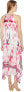 Фото #2 товара Hale Bob Women's 241008 Sun Streaked Rayon Stretch Satin Maxi Dress Size M