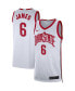 ფოტო #2 პროდუქტის Men's LeBron James White Ohio State Buckeyes Limited Basketball Jersey