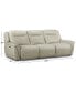 Фото #16 товара Lenardo 3-Pc. Leather Sofa with 2 Power Motion Recliners, Created for Macy's