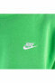 Фото #4 товара Толстовка Nike M Nsw Club Crw Bb Erkek Yeşil BV2662-362