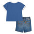 Фото #3 товара LEVI´S ® KIDS Batwing Ringer Denim Set