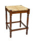Фото #2 товара French Country 24" Turned Leg Seat Stool