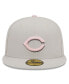 ფოტო #3 პროდუქტის Men's Khaki Cincinnati Reds 2023 Mother's Day On-Field 59FIFTY Fitted Hat