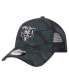 ფოტო #1 პროდუქტის Men's Black Chicago Bears Agave Trucker 9FORTY Adjustable Hat