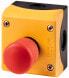Фото #1 товара Eaton M22-PV/KC02/IY - Electrical enclosure button - Screw - Red - Yellow - Plastic - IP66 - IP69 UL - CSA - AC