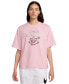 Фото #1 товара Women's Cotton Sportswear Graphic T-Shirt