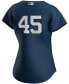 ფოტო #3 პროდუქტის Women's Gerrit Cole Navy New York Yankees Alternate Replica Player Jersey