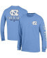 Фото #1 товара Men's Carolina Blue North Carolina Tar Heels Team Stack Long Sleeve T-shirt