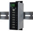 Фото #2 товара Exsys EX-1177HMVS-WT - USB 2.0 Type-B - USB 2.0 - 480 Mbit/s - Black,White - 7 - 48 V - 36.3 mm